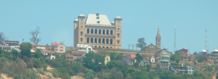 Le palais de la reine à antananarivo